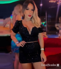 Keyla, uma linda acompanhante de luxo carismática.