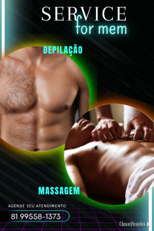 Massagem e depilação